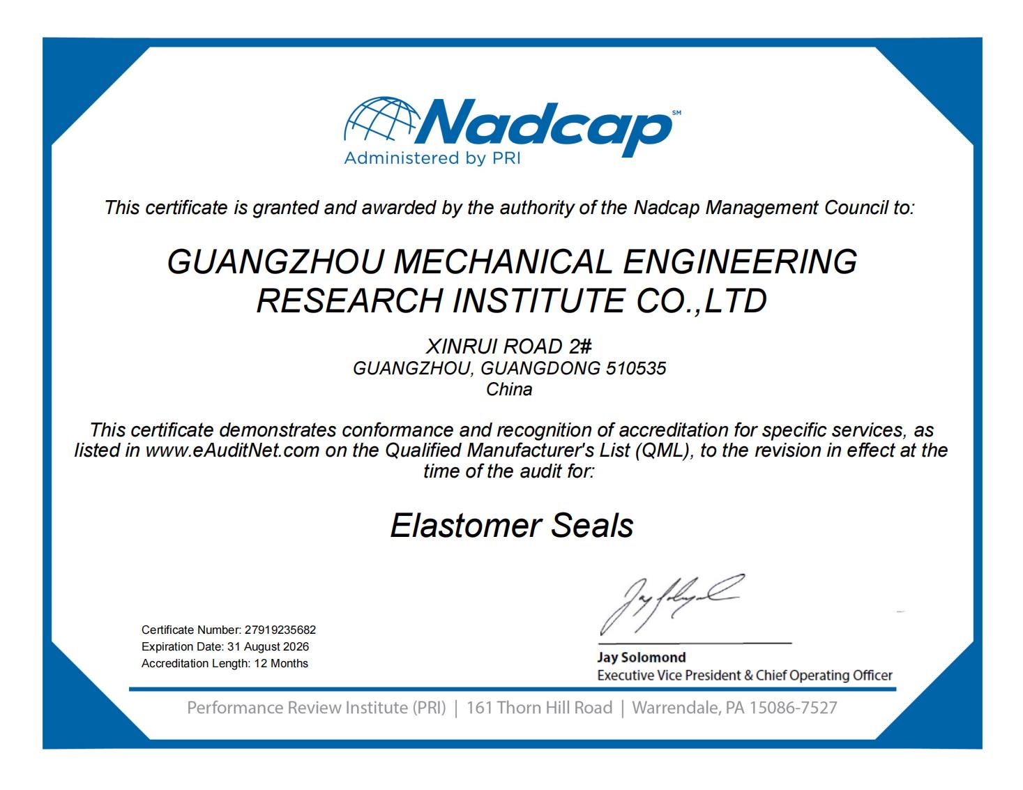 Certificate Nadcap (Aerospace) Elastomer Seals audit #235682(1)_00.jpg